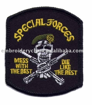 embroidery Jolly Roger  patch for  wearing