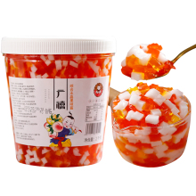 2kg Multi Color Rainbow Konjac Jelly Toppings for Bubble Tea, Smoothies, and Fruit Juice: Enhance Your Beverage Experience