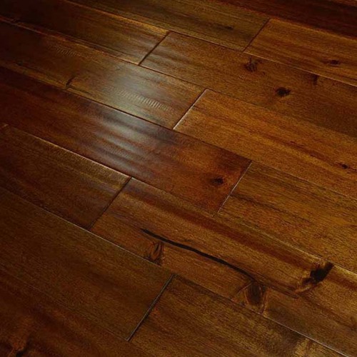 Teak Chevron Flooring