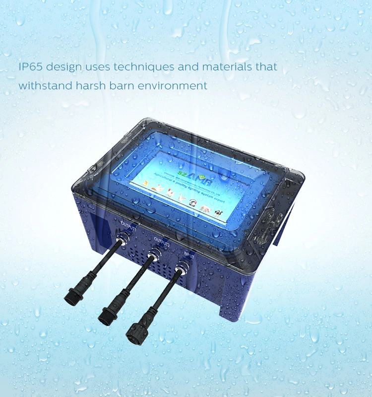 AC100-240V Szamb IP66 Waterproof Livestock Farm Intelligent Dimmer Light System
