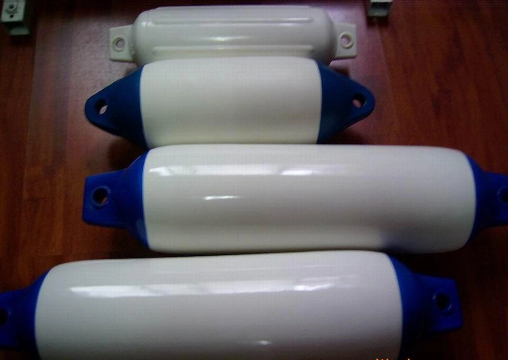 Marine -Teile UV Protective Stoßfänger Blue Blasable PVC -Festmacher für Boot