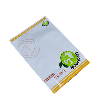 Bolsa de empaque de semillas de chía orgánica natural con sello de 3 lados