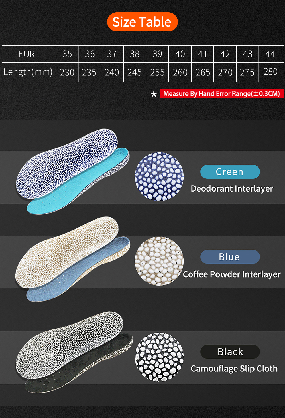 Plantillas deportivas Sport insoles