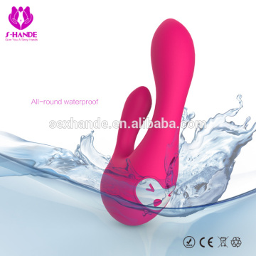 Waterproof usb charger rabbit vibrator, adult sex rabbit vibrator, female rabbit vibrator toy