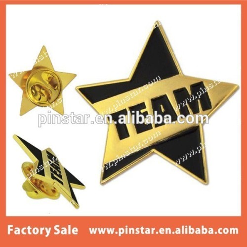 metal custom sheriff star team pin badge emblem
