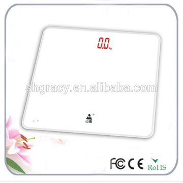 red word personal weighing scale