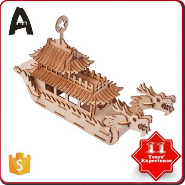 The best choice factory directly 3d wooden puzzle manual training toys