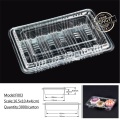 plastic pvc sushi snack food tray box