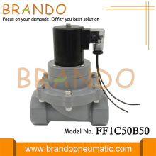 2'' Inch CPVC Anti-Corrosion Normally Closed Solenoid Valve