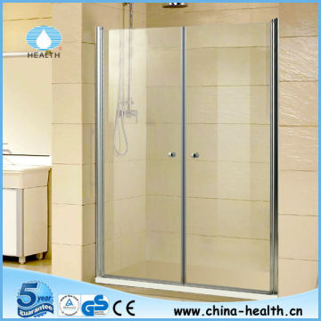 folding bathroom shower lift doors