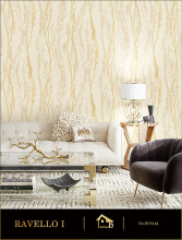 Modern home simple style PVC decorative wallpaper