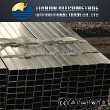 GB/ ASTM / JIS/ Q195-345 Square / Rectangular Pipes / Tube,Hot dip galvanized rectangular pipe,weight
