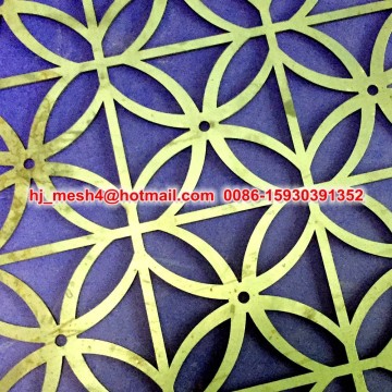 Custom laser cut metal panels/laser cut metal screen