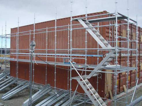 Ringlock Scaffolding system for Civil Buildings Q235 Material