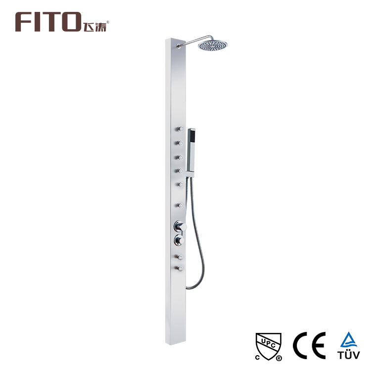 Top Manufacturer Thermostatic Stainless Steel Shower Panel With Best Price