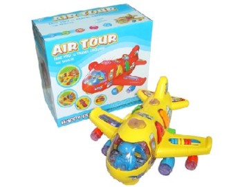 Battery Operated Plane, Electrical Toy Plane - B/O Toy Plane (H7551001)