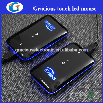 Gracious RoHS Custom LED Logo USB Cable Slim Mouse