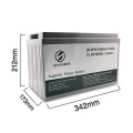 Batteries au lithium de stockage solaire 12V 100Ah