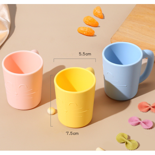 Kitty Silicone Trẻ mới biết đi Cup cho trẻ em