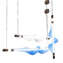 INSHINE Blue Drop Twining Pendant Light