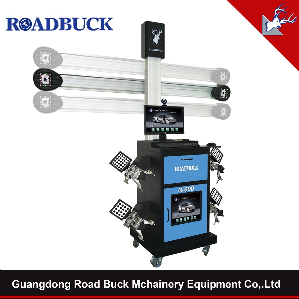 RoadBuck R600 automatic lifting 3D wheel alignment machine match garage