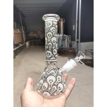 Hộp sọ người decal bong bóng kính nhỏ