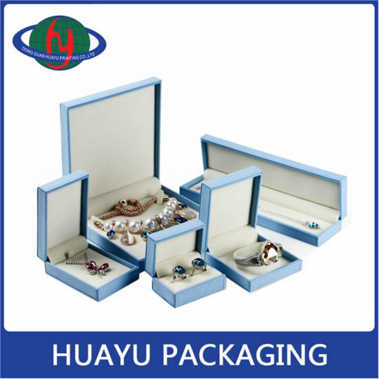 Wedding Custom Plastic PU Leather Pendant Box