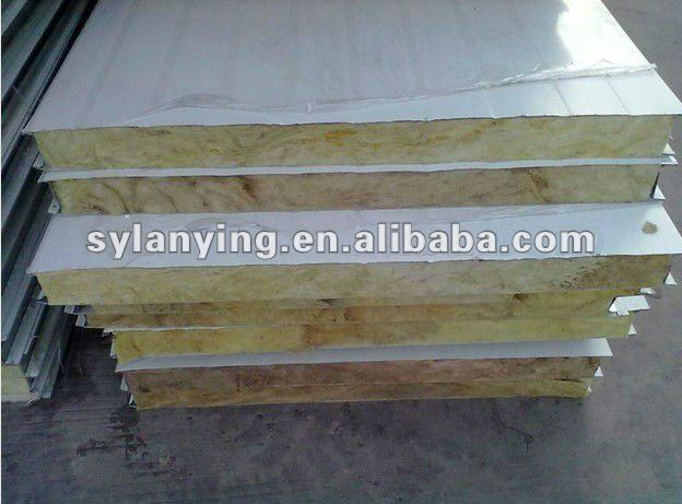 mineral wool composite panel board for prefabricated house