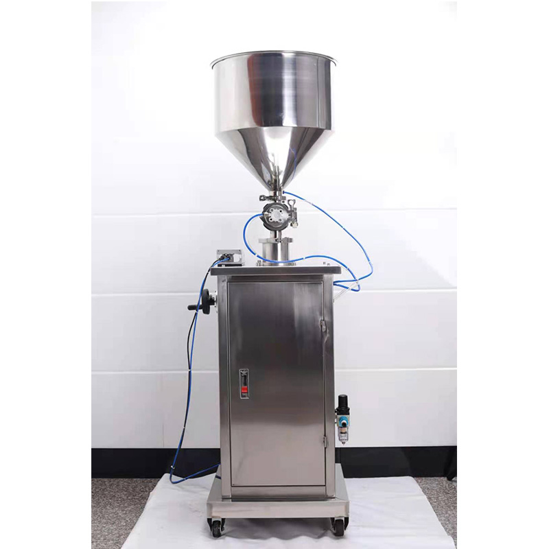 Vertical Pneumatic Single Head Cream Paste Filling Machine