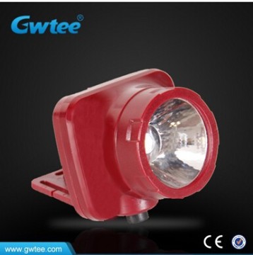 Rechargeable lithium battery led headlight