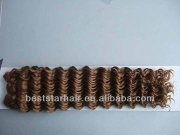 High Quality Virgin Brazilian Deep Wave Human Hair Weaving