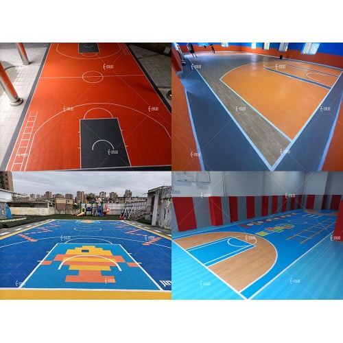 Professional Basketball PVC Flooring