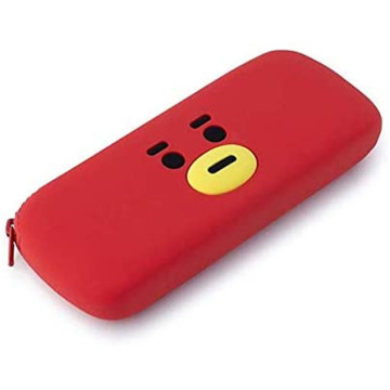 Tata personaje lindo silicona lápiz caja bolsa bolsa