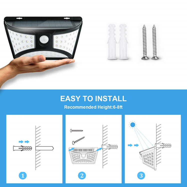 Security Solar Wall Light