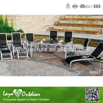 Factory audit passed nature style patio furniture outdoor dining furniture brisbane