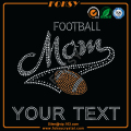 Bling Cheer Mom Hotfix Rhinestone Motiv