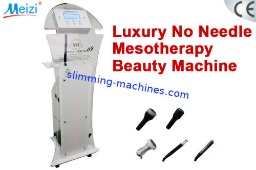 Beauty Equipments With Electrophoresis And No Needle Mesotherapy Machine