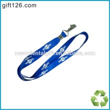 Heat tranfer printing BLUE lanyards