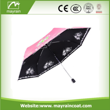 Three Folding Automatic Open Rain Umbrella