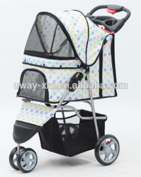High quality three wheels waterproof pet stroller
