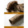 OEM Custom Men's Parka Jacket with Fur Hood