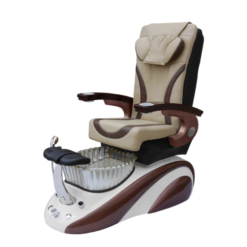 Fauteuil de massage avec fonction pédicure