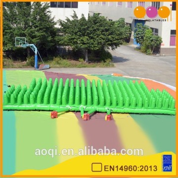 AOQI new design inflatable safety mat for sports game for sale