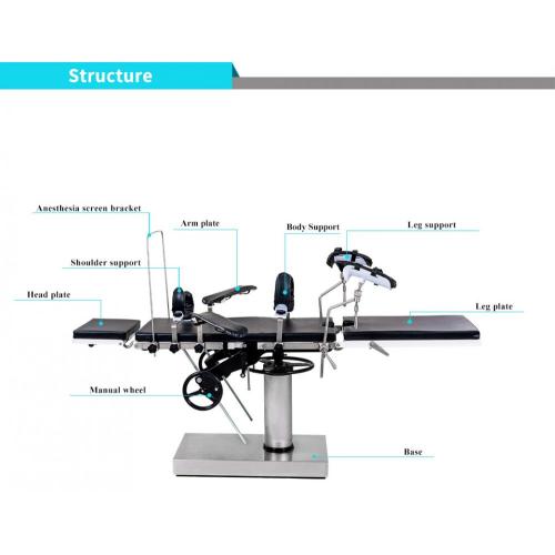 Manual Operation Table could match with Orthopedic frame