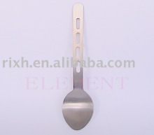 Titanium spoon outdoor cool flatware
