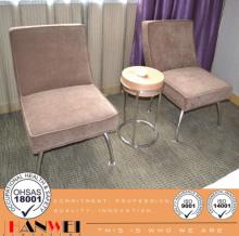 Circular Metal Frame Coffee Table Hotel Furniture