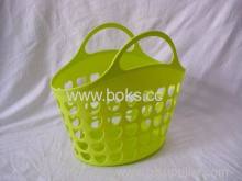 Plastic Colorful Soft Baskets With Handle?