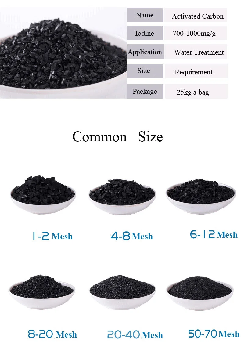 China Factory of Coconut Shell Activated Carbon with Low Price