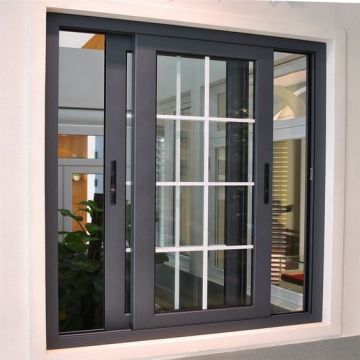 High Quality Double Horizontal Fixed Aluminum Glass Sliding Windows for Villas