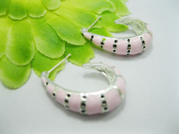 Pink Promotional Earrings